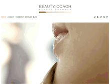 Tablet Screenshot of beautycoach.de